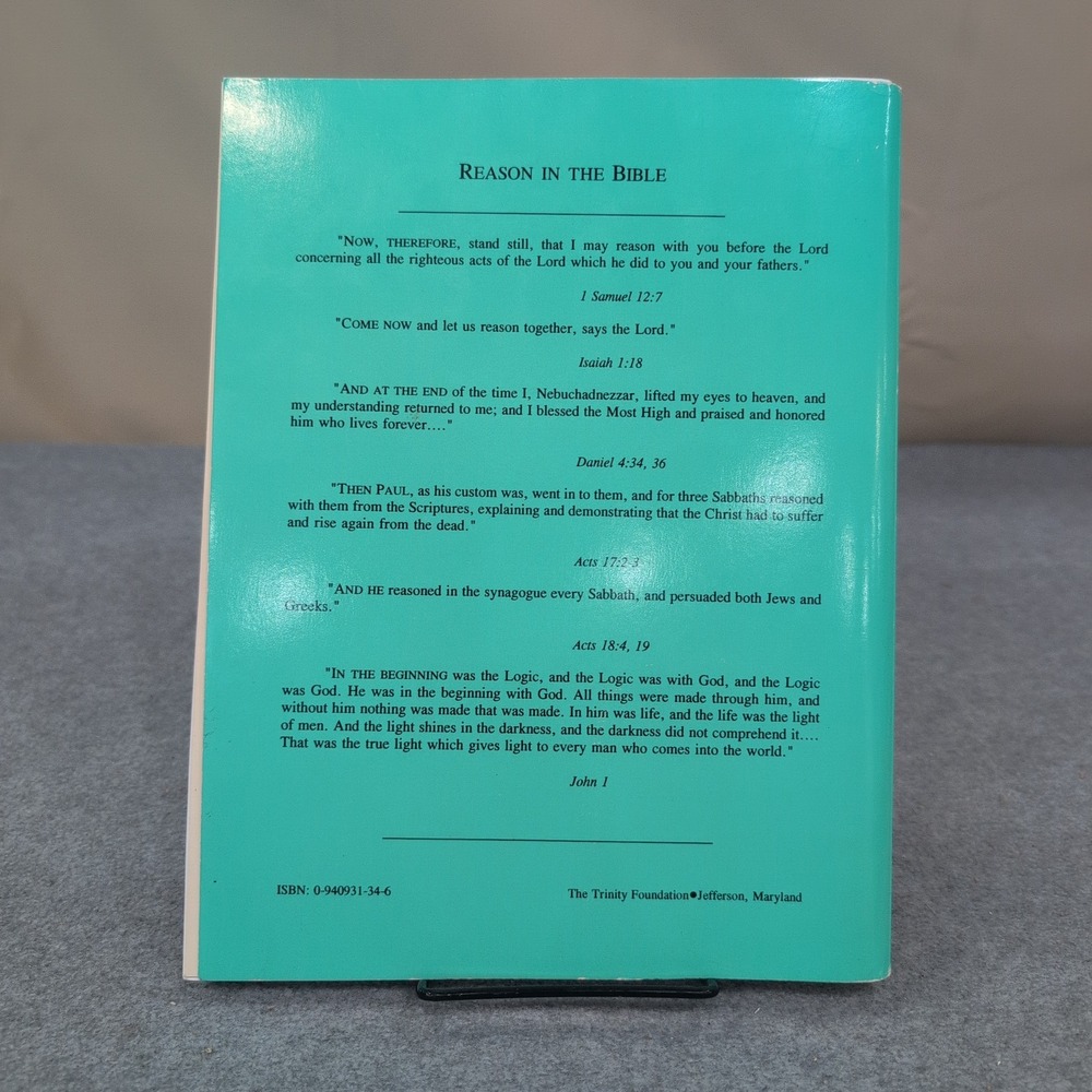 Logic‎ Workbook for Logic by Gordon H Clark Elihu Carranza Trinity Foundation - Picture 4 of 4